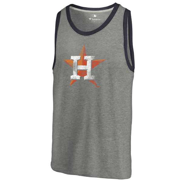 Houston Astros Distressed Team Tank Top - Ash,We sell and wholesale Houston Astros Distressed Team Tank Top - Ash on line form chian!